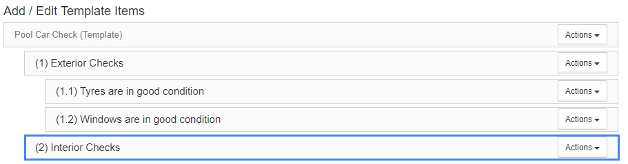 Creating Check Templates - Check Web Portal – Damstra
