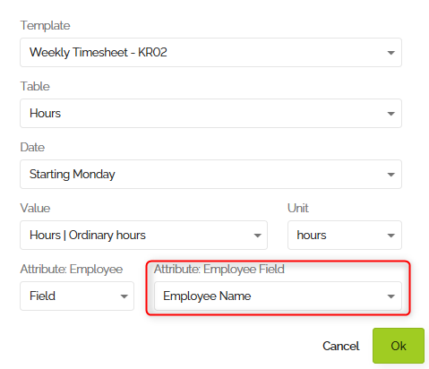 Examples: Setting up Metrics - Hours Metric – Damstra